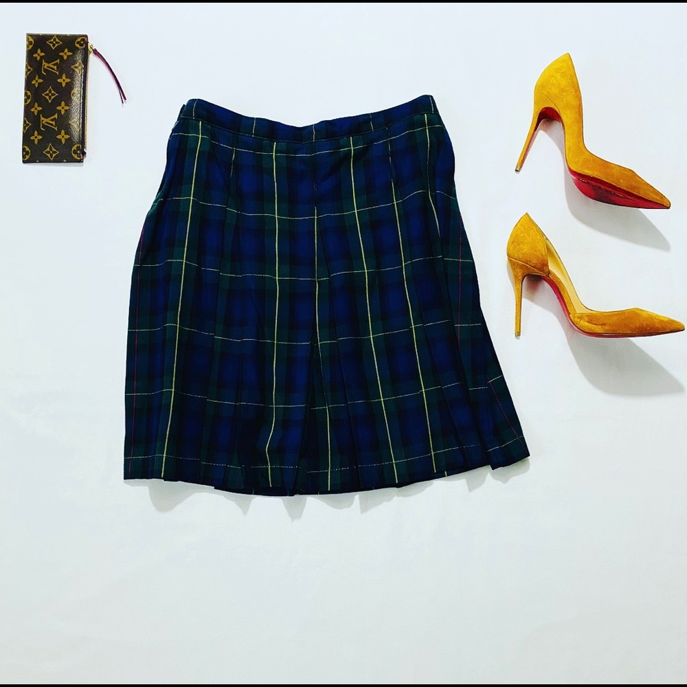2/$36 Land’s End Pleated Skirt - Picture 2 of 3